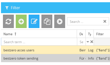Filter List