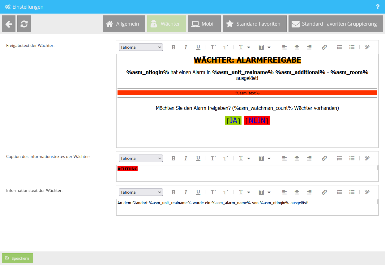 ASMWächterEinstellungen